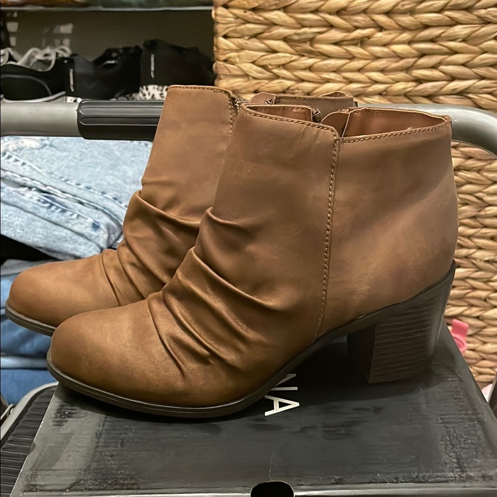 Brown Ankle Boots